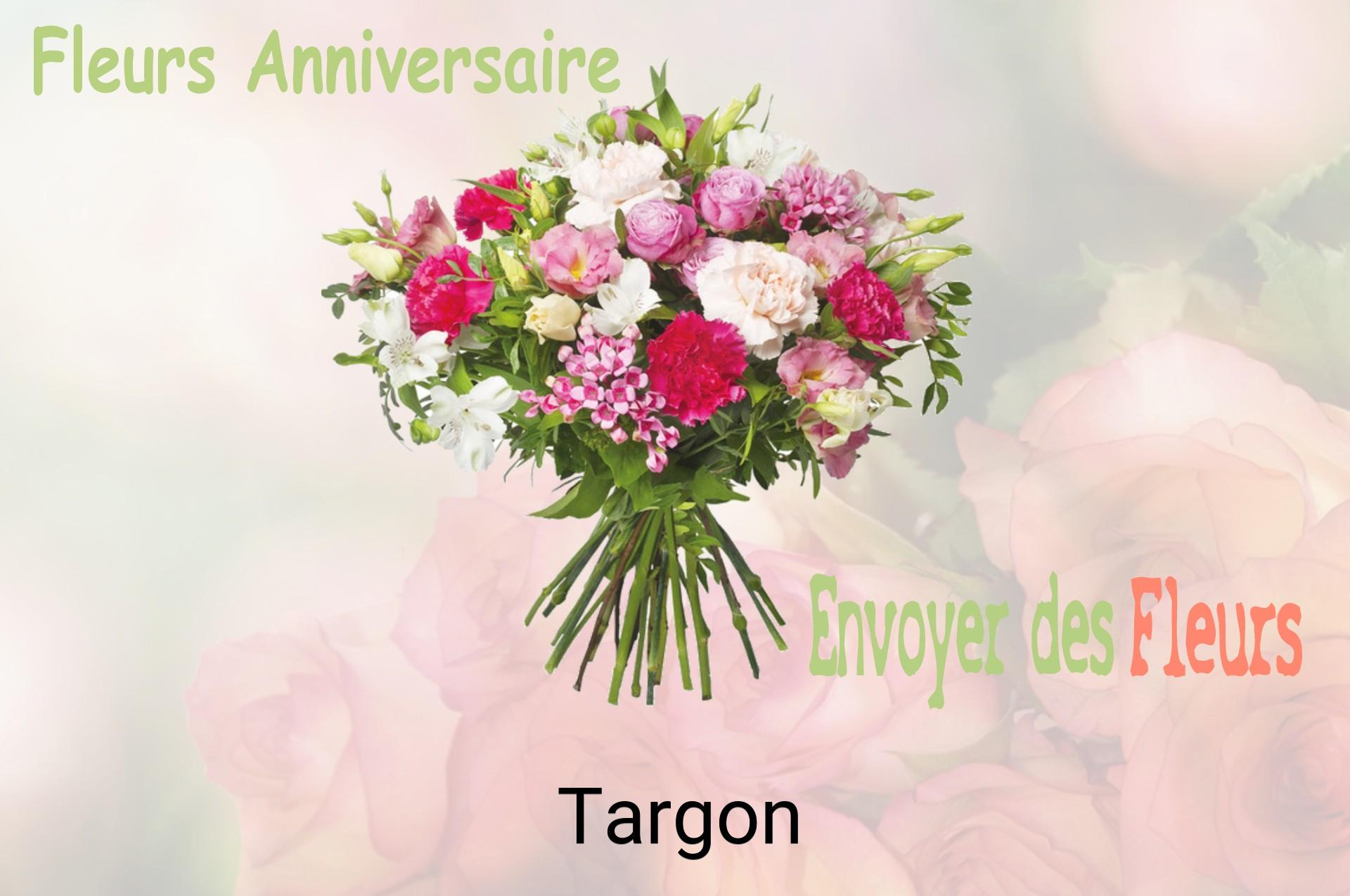 Bouquet de fleurs d’anniversaire livré à Targon